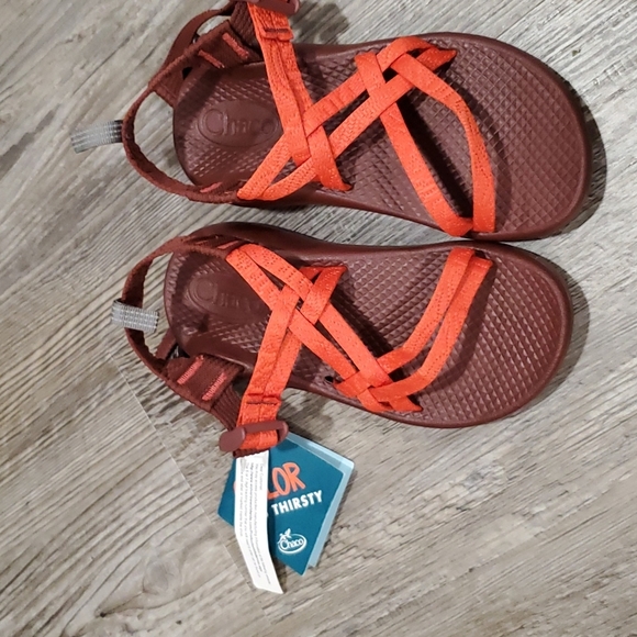 Chaco ZX1 Sandals Size 1 Grenadine - Picture 2 of 3